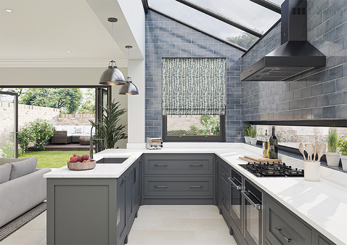 Urbanite, Dark Titanium - Twist&Fit Roman Blind - Image 8
